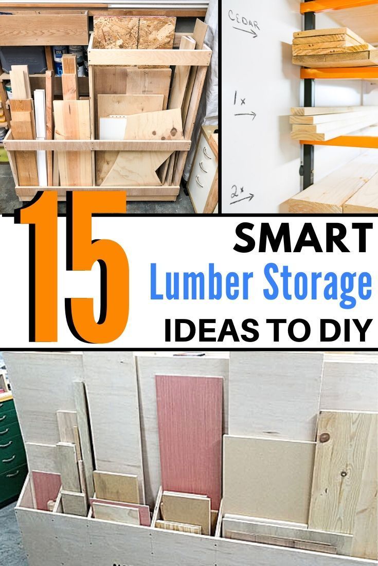 the top ten smart lumber storage ideas to diy