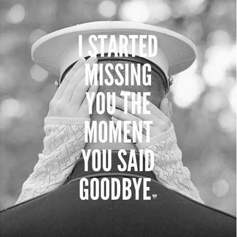 a man wearing a hat with the words i started missing you the moment you said goodbye