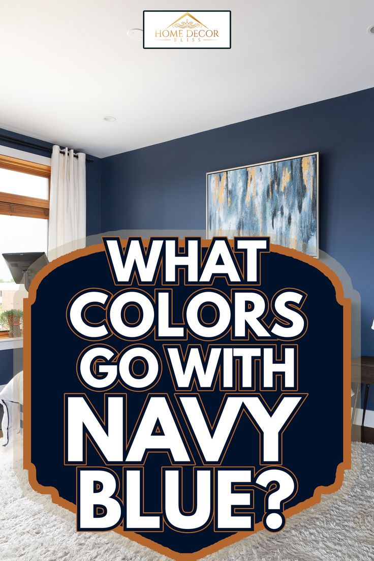 what colors go with navy blue?