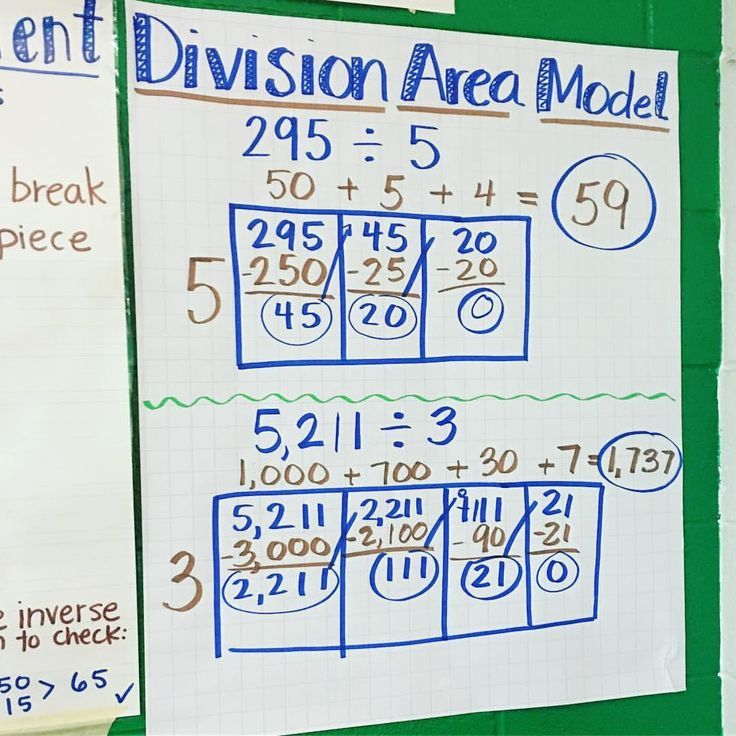 two white boards with numbers and fractions on them