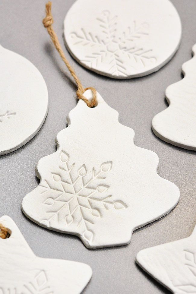 snowflake ornament ornaments on a table