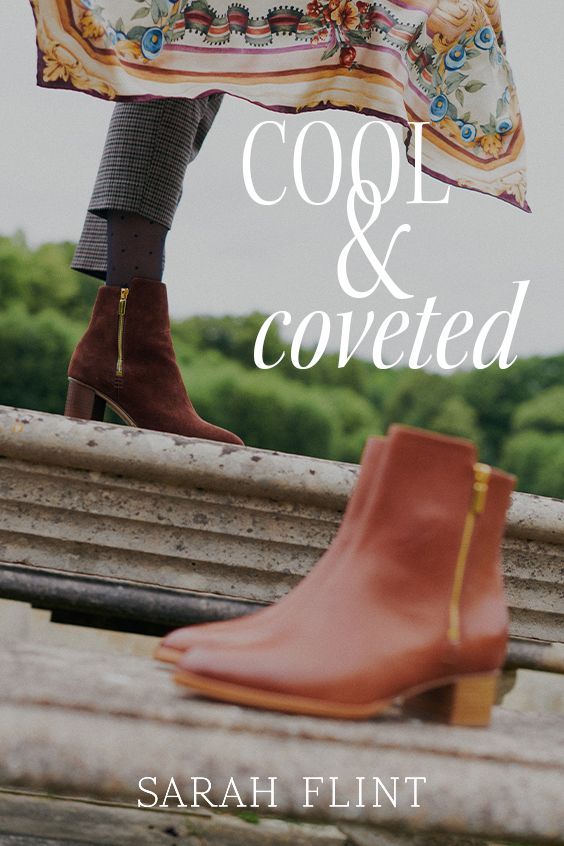 Discover all the styles you need for boot season, from casually cool booties to sleek knee-high silhouettes. In a range of coveted hues and heel heights, they pair perfectly with cozy sweaters, cool plaids, and more seasonal favorites. Italian Boots, Sarah Flint, Fall Boots, Fall Essentials, Women Boots, Boots Fall, Cozy Sweaters, Vegetable Tanned Leather, Women's Boots