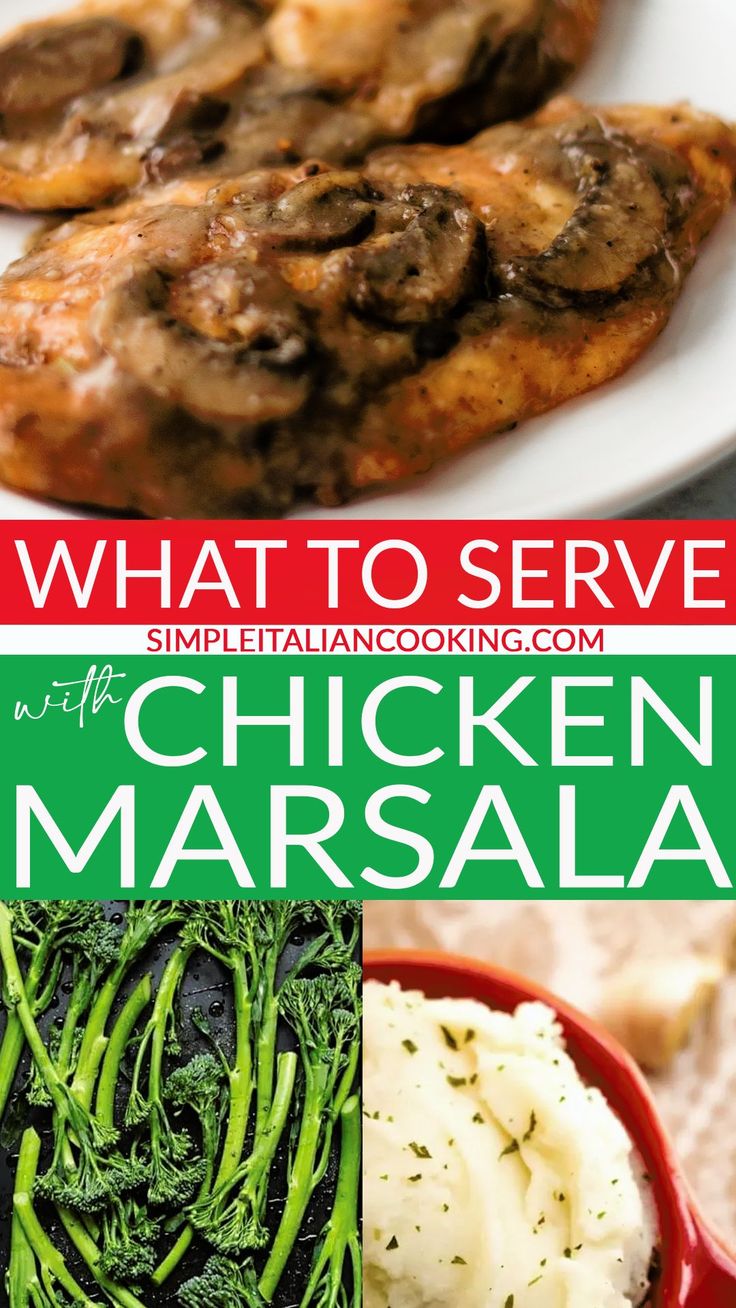 what to serve with chicken marsala