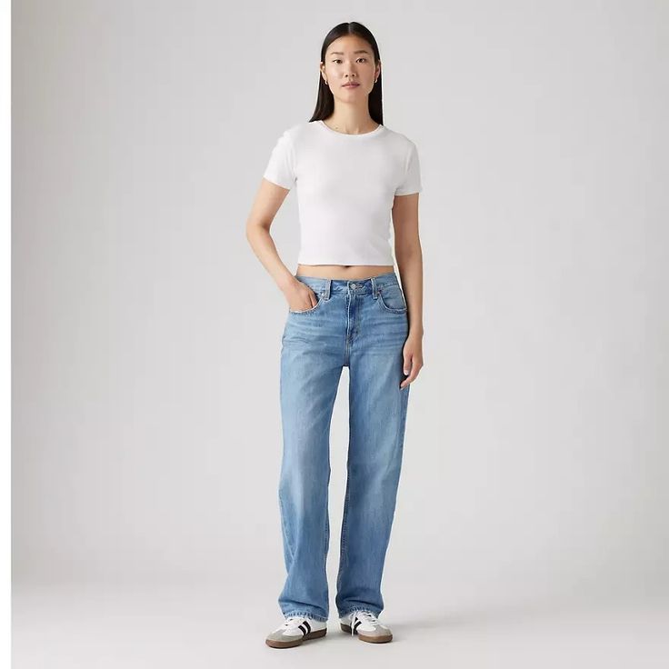 Low Pro Women's Jeans - Light Wash | Levi's® US Light Wash Levis, Perfect Live, Vintage Preppy, High Waisted Mom Jeans, Vintage Fits, Levis Women, Mid Rise Jeans, Go Ahead, Levi's Jeans