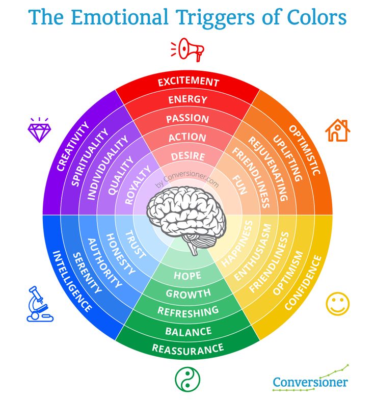 the emotions and feelings wheel with different colors