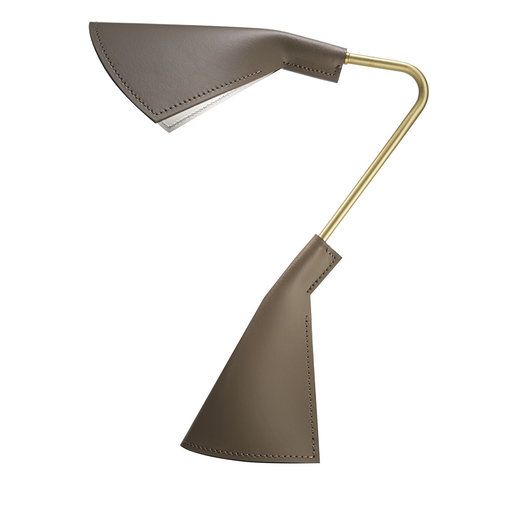 an image of a lamp that is in the shape of a triangle on a white background