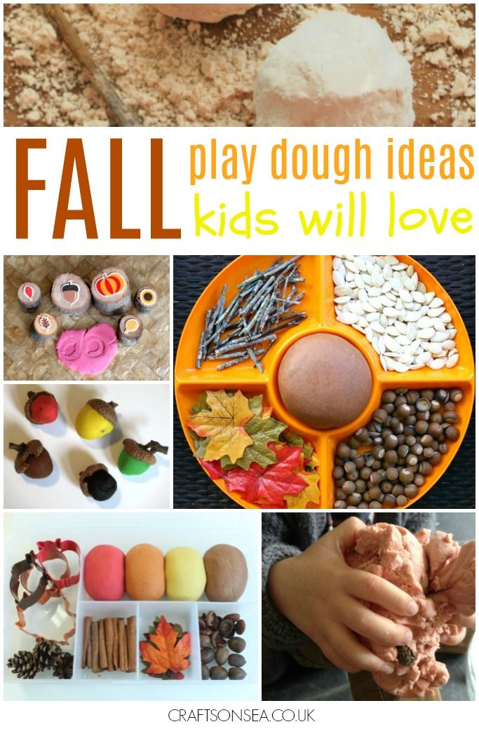 fall play dough ideas for kids will love