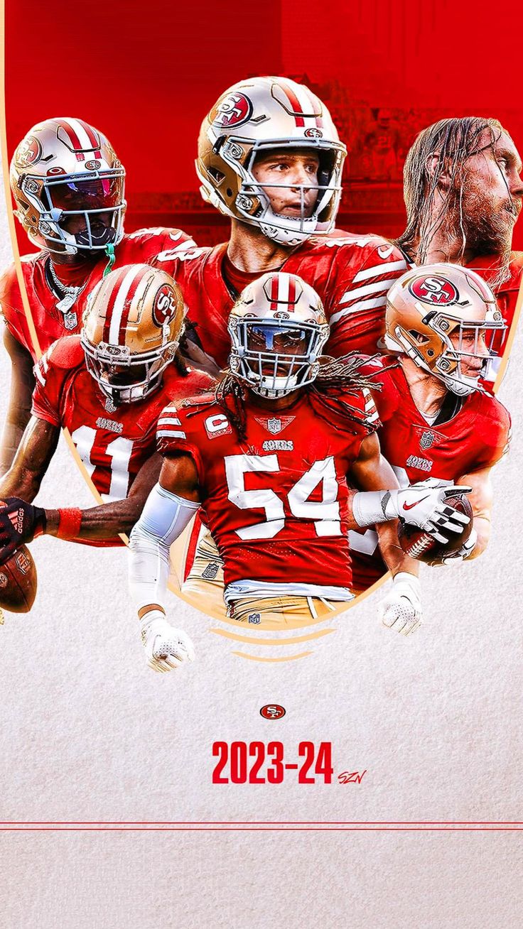 the san francisco giants football team is depicted in this poster