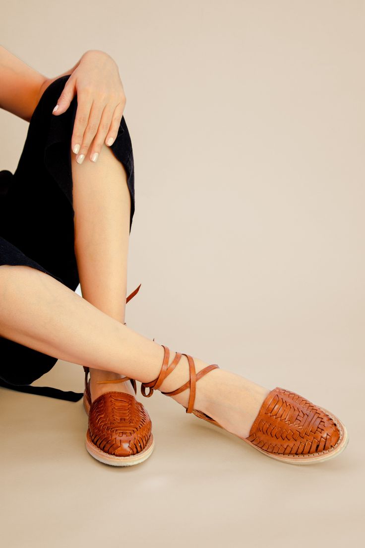 With our handmade lace-up huaraches, you can effortlessly enhance any summer ensemble, whether you're embracing a laid-back vibe or a more refined aesthetic. Get ready to step into a world of unparalleled style and comfort, and let your footwear become a captivating expression of your unique fashion sense. Details Artisan-made 100% hand woven leather Versatile design Slip-on Synthetic insole Huarache Sandals, Handmade Lace, Nice Shorts, Casual Sandals, Trendy Dresses, Natural Leather, Fashion Sense, Unique Fashion, Effortless Style