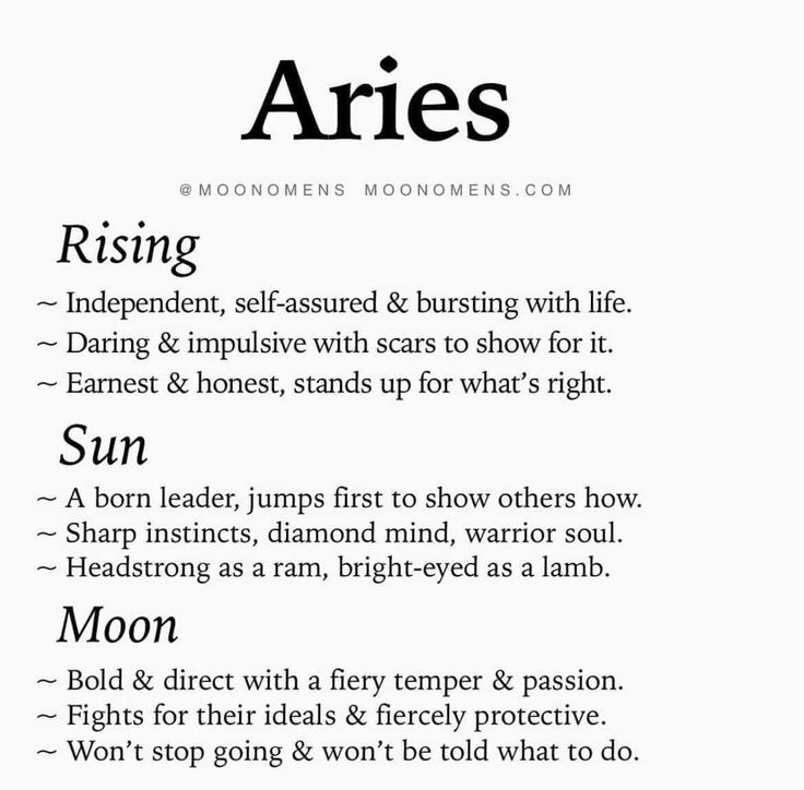 an article about aries and their meanings in the text above it are examples of what aries mean