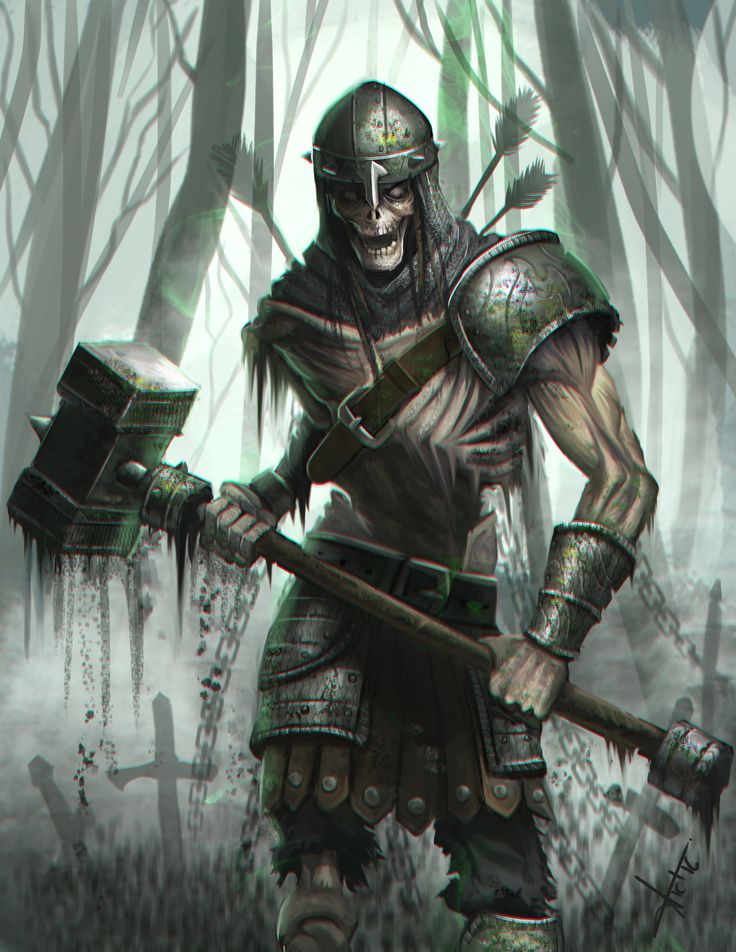 exercito dos Silverskulls Undead Warrior, Skeleton Warrior, Fantasy Races, Fantasy Monster, Warhammer Fantasy, Fantasy Warrior, High Fantasy, Arte Fantasy, Fantasy Rpg