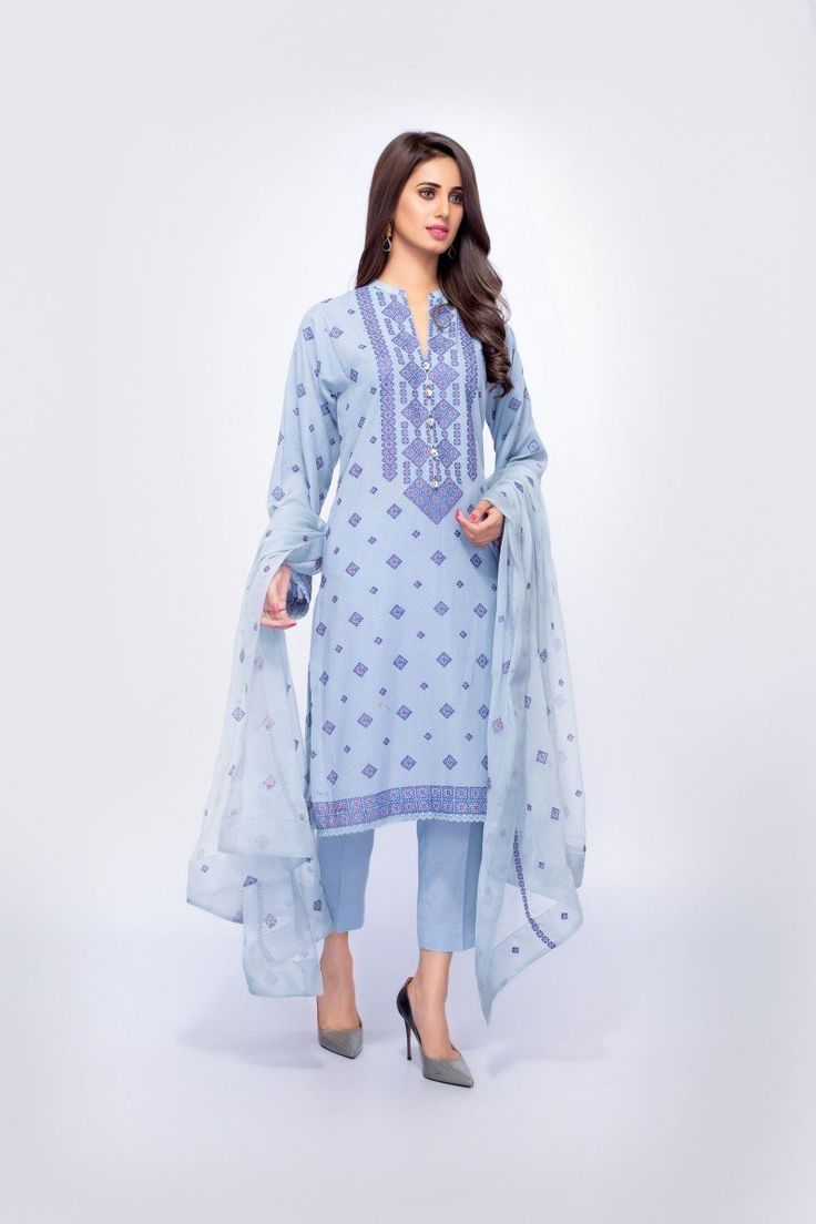 Bareeze Dosuti Bnl536 Grey Collection 2021 Fitted Cotton Lawn Suit With Long Sleeves, Light Blue Long Sleeve Lawn Suit For Summer, Fitted Cotton Lawn Suit, Casual Style, Fitted Cotton Lawn Suit Casual Style, Fitted Cotton Casual Lawn Suit, Fitted Casual Lawn Suit For Spring, Casual Fitted Lawn Suit For Spring, Casual Fitted Cotton Lawn Suit, Light Blue Cotton Lawn Suit For Summer