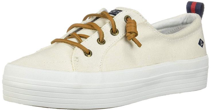 Women's Crest Vibe Platform Sneaker Sperry Top Sider Women, White Platform Sneakers, Sperry Women's, Sperry Sneaker, Platform Sneaker, Sperry Top Sider, Sperry Shoes, Top Sider, Shoes White