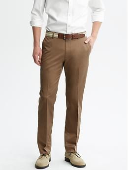 Tailored Slim Non-Iron Cotton Pant Straight Stretch Dress Pants For Formal Occasions, Fitted Semi-formal Chinos With Pockets, Fitted Chinos With Pockets For Semi-formal Occasions, Fitted Chinos For Semi-formal Occasions, Workwear Slim Fit Chinos With Belt Loops, Slim Fit Chinos With Belt Loops For Work, Fitted Business Chinos With Pockets, Business Casual Dress Pants With Flat Front And Pockets, Business Casual Dress Pants With Flat Front