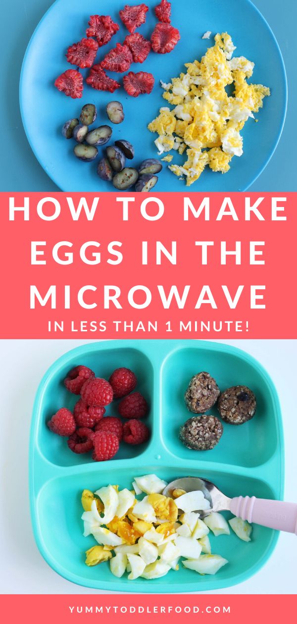 how to make eggs in the microwave for kids