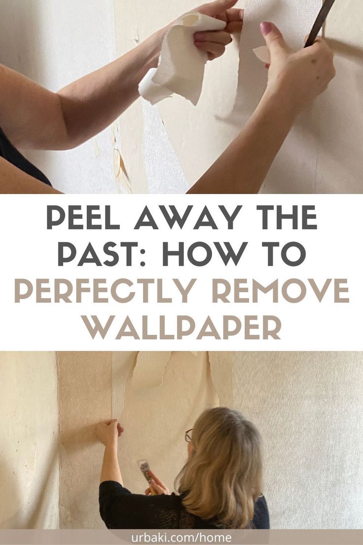 Wallpaper can be a great way to update any room in the house, but sometimes you just need to start from scratch.If you want to remove the wallpaper to prepare your walls for a coat of paint or you just want to put on a new, modern wallpaper, you will need to remove any existing wallpaper on your walls first.Despite rumors to the contrary, it is actually not that difficult to remove wallpaper. While this project is definitely a little painstaking, even a beginner can remove the wallpaper... Easy Wallpaper Removal, How To Remove Old Wallpaper, Can You Paint Over Wallpaper, How To Remove Wallpaper Easily, Wallpaper Removal Tips, Removable Wallpaper Kitchen, Removing Wall, Removing Wallpaper, How To Remove Wallpaper