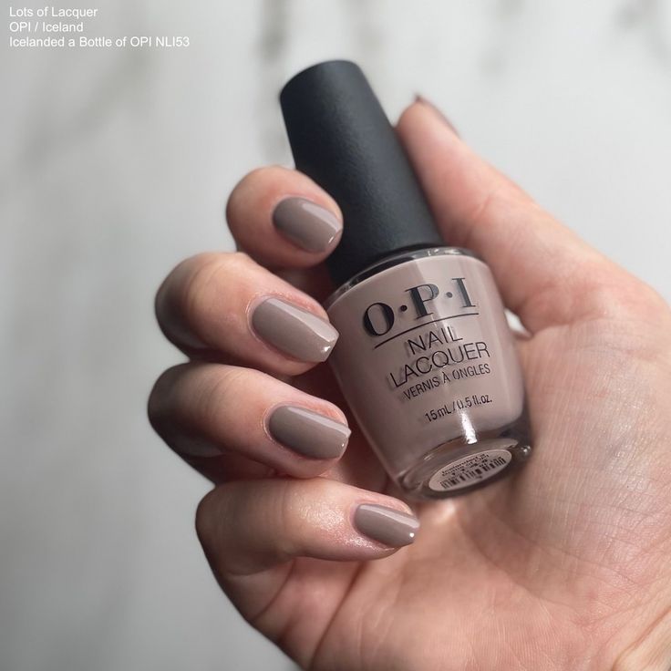 Taupe Nail Polish Swatches Taupe Less Beach Nails Opi, Taupe Nail Color, Sephora Nail Polish, Taupe Nail Polish, Opi Nail Polish Colors, Taupe Nails, Beige Shades, Brown Nail Polish, Opi Nail Colors