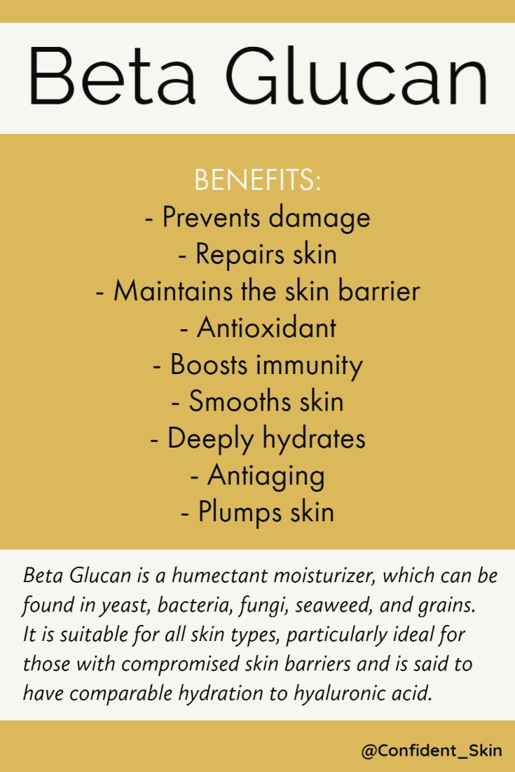 Beta Glucan is a fantastic skincare ingredient and a great addition to any skincare routine. Hyaluronic acid is one of the most popular hydrators, but recent research has shown beta glucan to have similar effects and is packed with antioxidants to protect the skin. If you are suffering from a damaged skin barrier, try beta glucan. #skincare #skincareroutine #skincaretips #beauty #Confident_Skin #oilyskin #dryskin #combinationskin #sensitiveskin #acneproneskin #antiaging #spf #betaglucan Beta Glucan Skincare, Face Massage Anti Aging, Antioxidants Skincare, Damaged Skin Barrier, Skincare Solutions, Skin And Hair Clinic, Skin Facts, Skin Advice, Product Ingredients