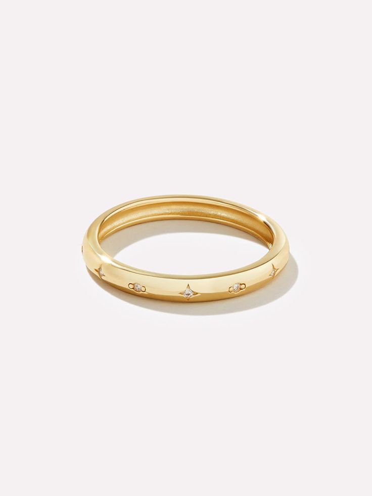 Celestial Band Ring - Capella Gold Celestial Stackable Rings, Celestial Yellow Gold Stackable Rings, Adjustable Celestial Stackable Rings, Jewelry Gift Guide, Xmas List, Tiny Star, Jewelry Essentials, Everyday Rings, Ring Crafts