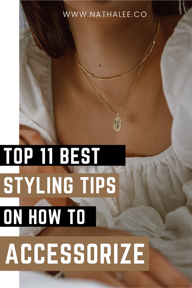 These are the best styling tips on how to accessorize and elevate your outfit Accessorize Casual Outfits, How To Accessories Outfit, How To Choose Accessories, Accessories To Make Your Outfit Better, How To Use Accessories, Accessorising Outfits Jewellery, Tank Top On Top Of Shirt Outfit, How To Accessorise An Outfit, How To Style Jewelry Outfits