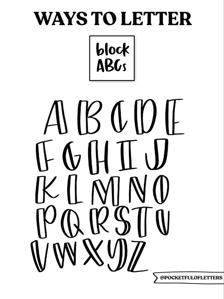 the letters and numbers are drawn in black ink