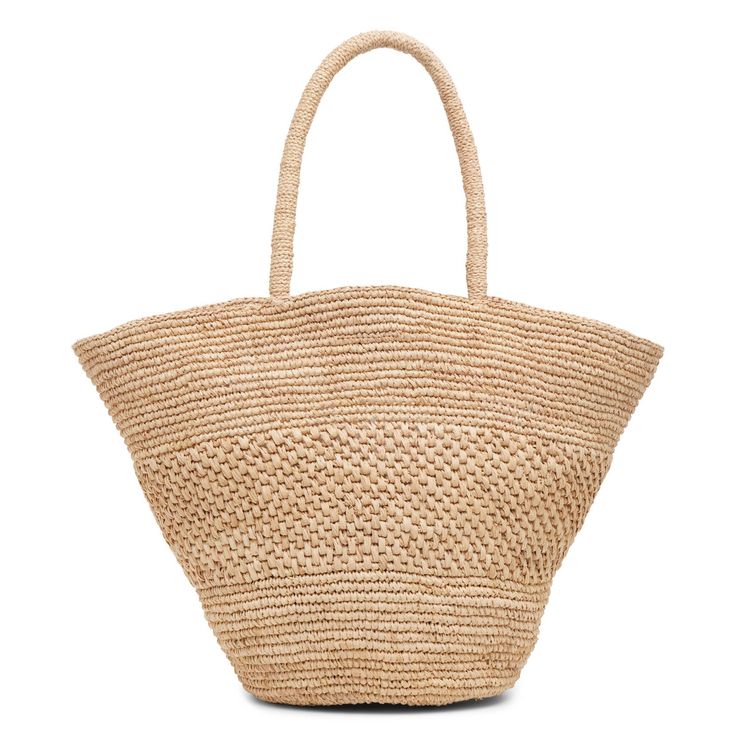 Beige raffia bag from The Row. The Emilie raffia bag is handwoven in natural raffia with top handles, a self-tie closure and dimensional texture.Measurements: L42 x H28 x W18 cmHandle drop: 45cmMade in Italy Beach Crochet Bag With Intrecciato Weave And Top Handle, Top Handle Woven Jute Shoulder Bag, Beige Bucket Bag With Intrecciato Weave For Vacation, Top Handle Jute Shoulder Bag With Woven Details, Woven Jute Shoulder Bag With Top Handle, Jute Woven Top Handle Shoulder Bag, Beige Crochet Bag With Intrecciato Weave For Beach, Vacation Beige Shoulder Bag With Intrecciato Weave, Straw Bucket Shoulder Bag With Intrecciato Weave