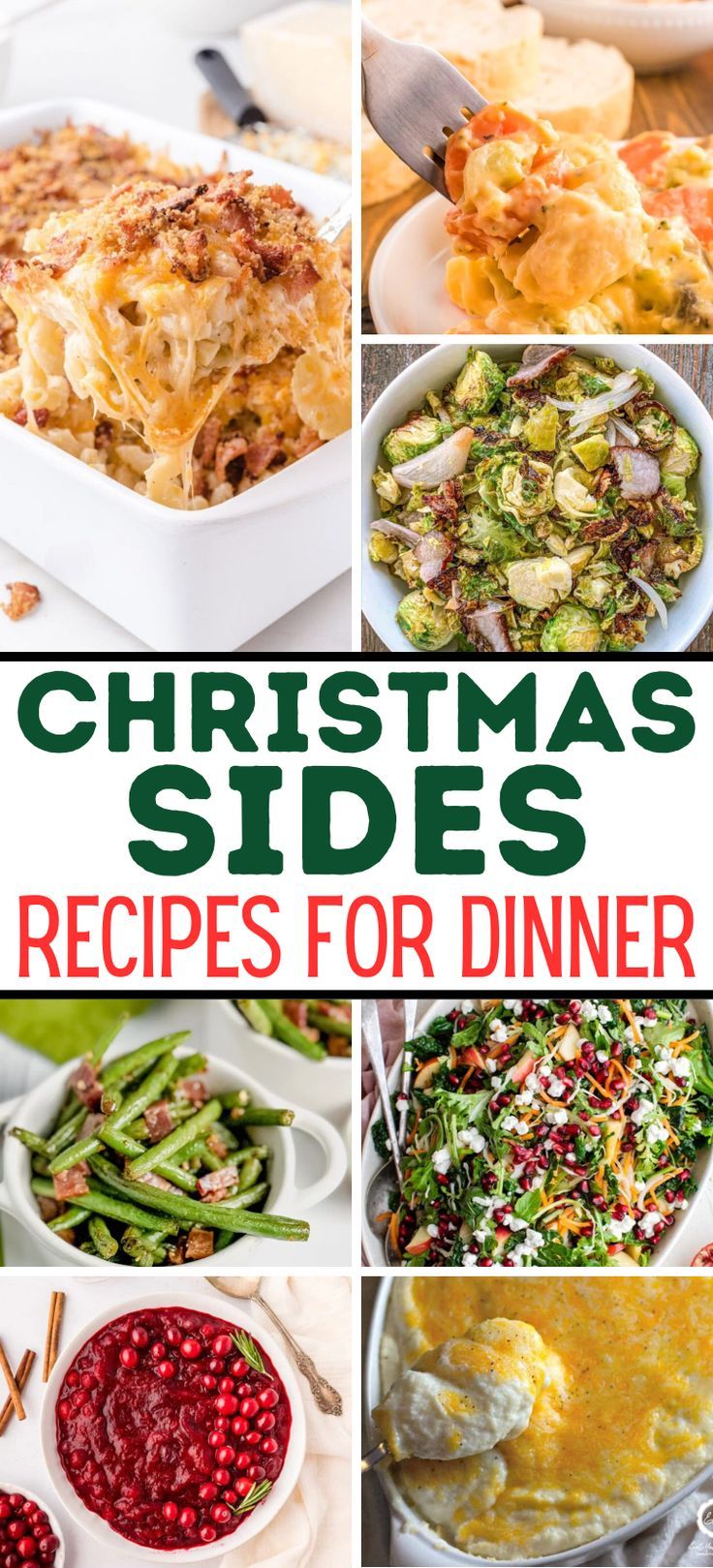 Christmas Side Dishes – Christmas is one of the best times of the year for serving miraculous dinner for your friends and family. These well loved holiday side dishes are the perfect addition to your Christmas dinner menu. Christmas Menu Side Dishes, What To Take To Christmas Dinner, Xmas Dinner Vegetables, Xmas Entree Ideas, Things To Cook For Christmas Dinner, Side Salad For Christmas Dinner, Dinner Sides For Christmas, Side Dish For Dinner Party, Side Meals For Dinner