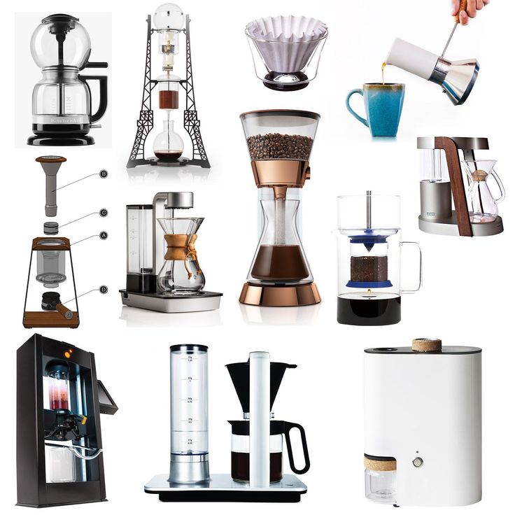 there are many different types of coffee makers