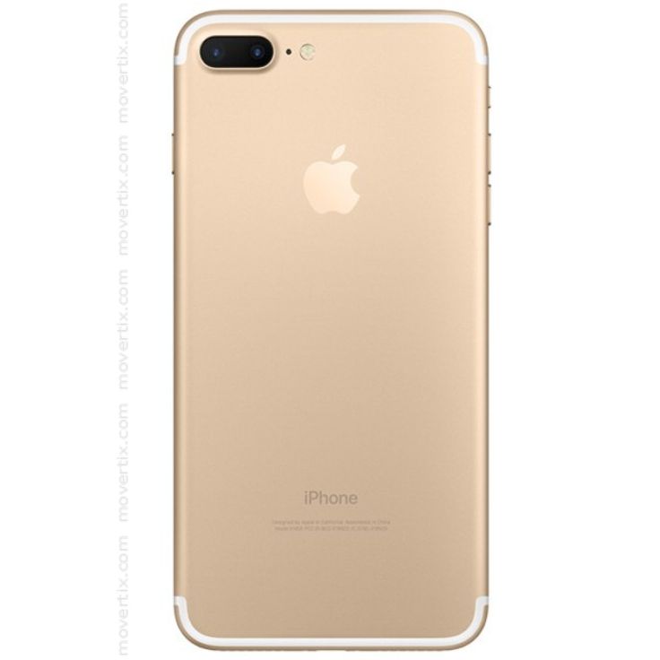 the iphone 7s is shown in gold