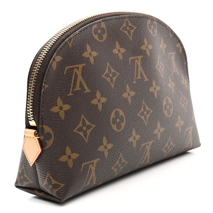 This is an authentic LOUIS VUITTON Monogram Cosmetic Pouch GM. This stylish pouch is crafted of classic Louis Vuitton monogram on toile canvas. The cosmetic pouch features a polished brass top zipper that opens to a beige leather interior with patch pockets. Louis Vuitton Monogram Bag, Louis Vuitton Pouch, Louis Vuitton Travel, Toiletry Pouch, Monogram Bag, Cosmetic Pouch, Travel Pouch, Leather Interior, Polished Brass