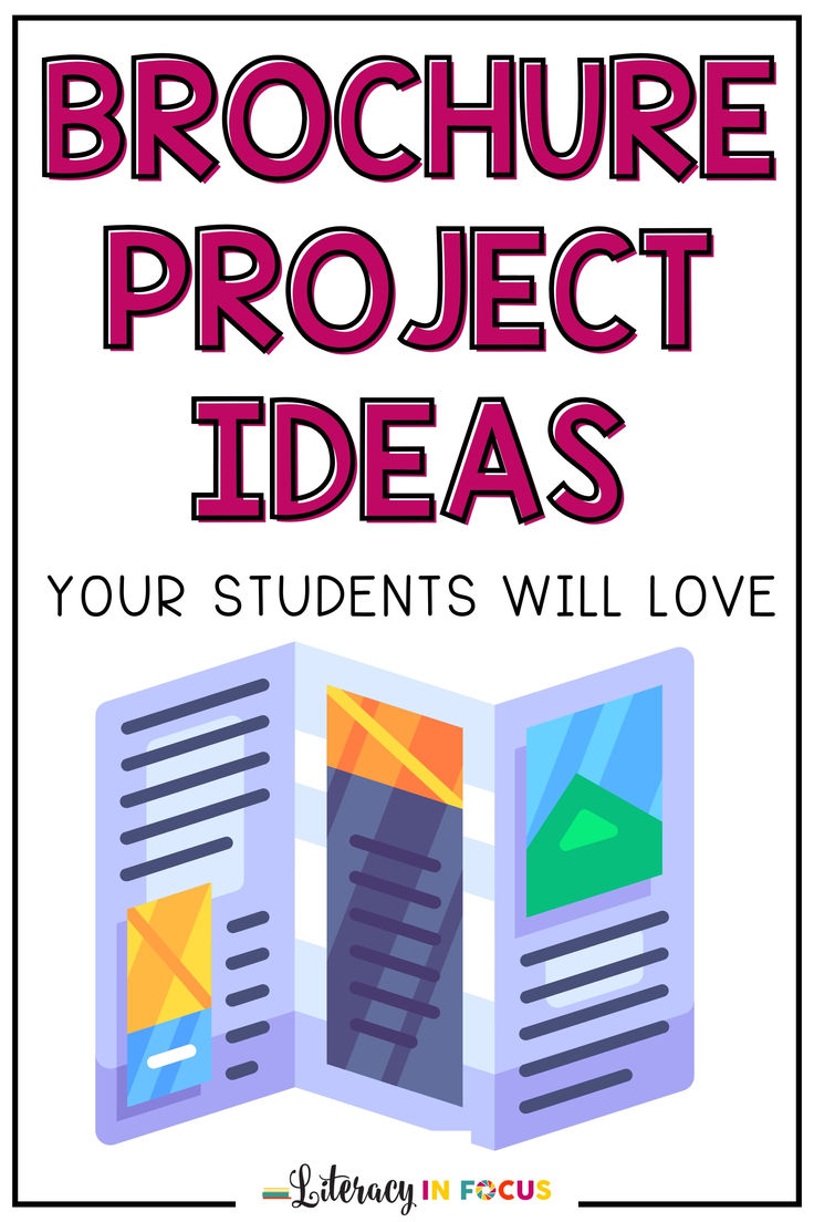 brochure project ideas for students will love