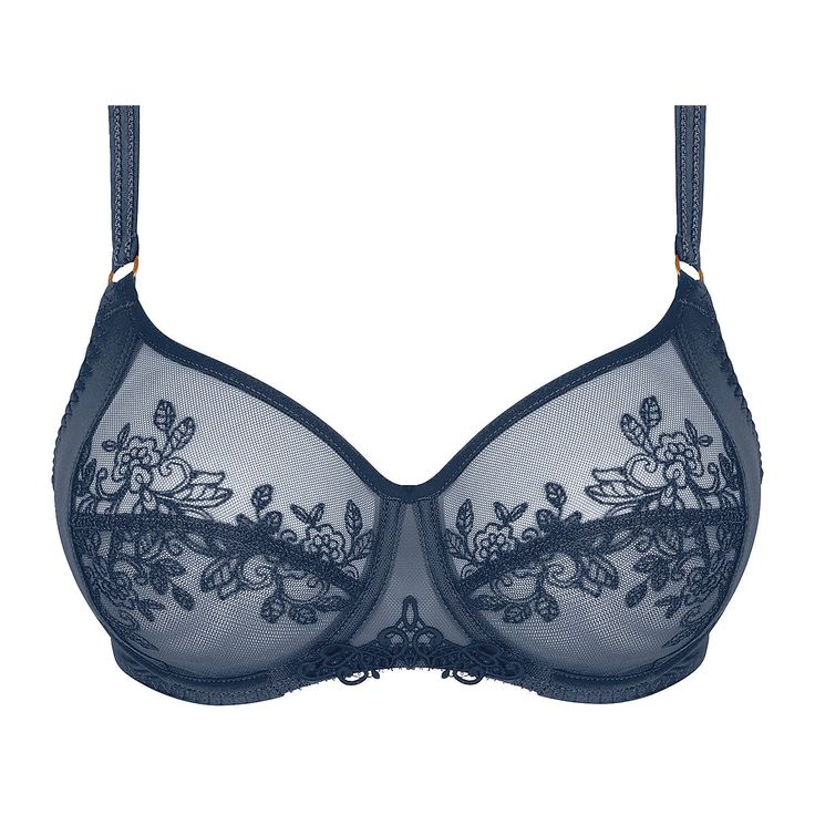 Full-cup bra EMPREINTE Paola Luxury Underwire Bra With Removable Cups, Luxury Underwire Bra With Padded Cups, Elegant Bra With Removable Cups And Underwire, Elegant Balconette Bra For Evening, Luxury Full Cup Bra With Removable Cups, Luxury Full Cup Bra, Elegant Full Cup Bra, Elegant Balconette Bra With Removable Pads, Elegant Balconette Bra With Removable Cups