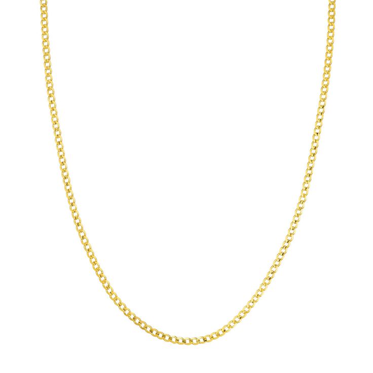 Gold Curb Chain Necklace | Lisa Robin Classic 14k Gold Cuban Link Necklace With Oval Links, Classic 14k Gold Oval Link Cuban Necklace, Yellow Gold Curb Chain Link Necklace, Yellow Gold Cuban Link Curb Chain Necklace, Classic Cuban Link Necklace With Adjustable Chain, 14k Yellow Gold Cuban Link Necklace, Classic Yellow Gold Cuban Link Necklace, Adjustable Yellow Gold Cuban Link Necklace, 14k Yellow Gold Curb Chain Necklace