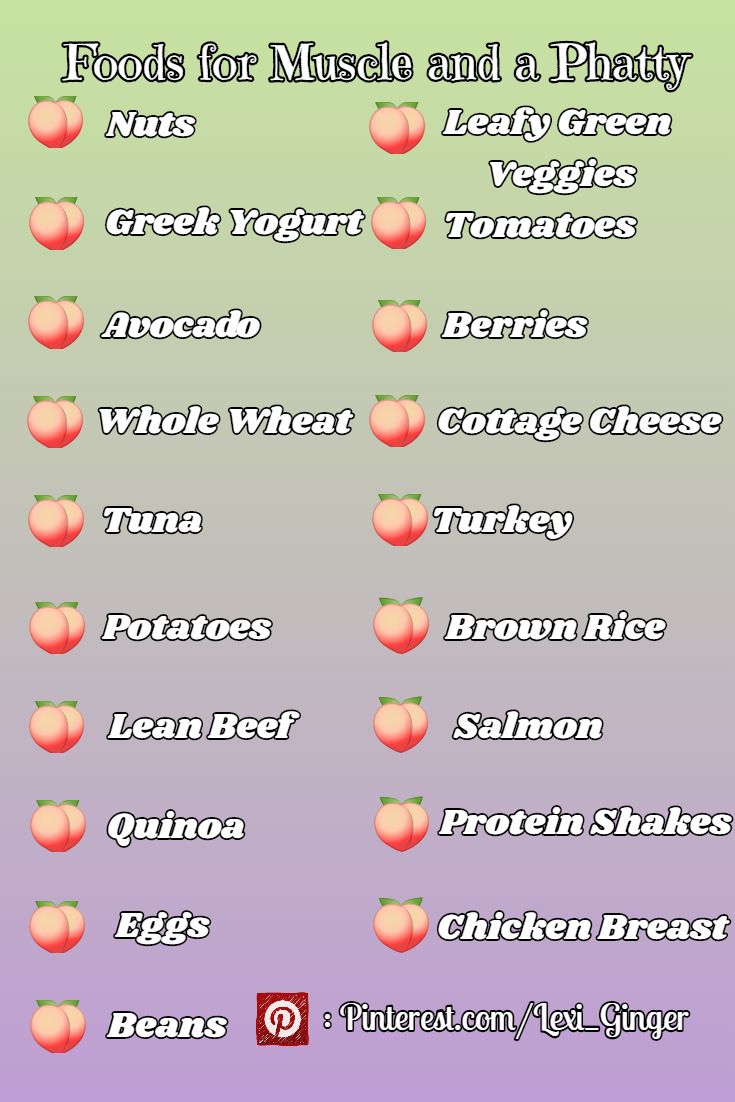 All of these foods are chosen specifically for growing muscle and a big phat booty! I eat these regularly to maintain my small waist and big butt! Follow me for more pins and check out my Build-a-Butt workout too! Growing Muscle, Healthy Weight Gain Foods, How To Grow Muscle, Weight Gain Journey, Weight Gain Diet, Summer Body Workouts, Healthy Weight Gain, Magic Bullet, How To Get Thick