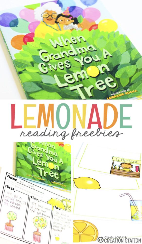 lemonade activities and printables for kids to learn how to make lemonade