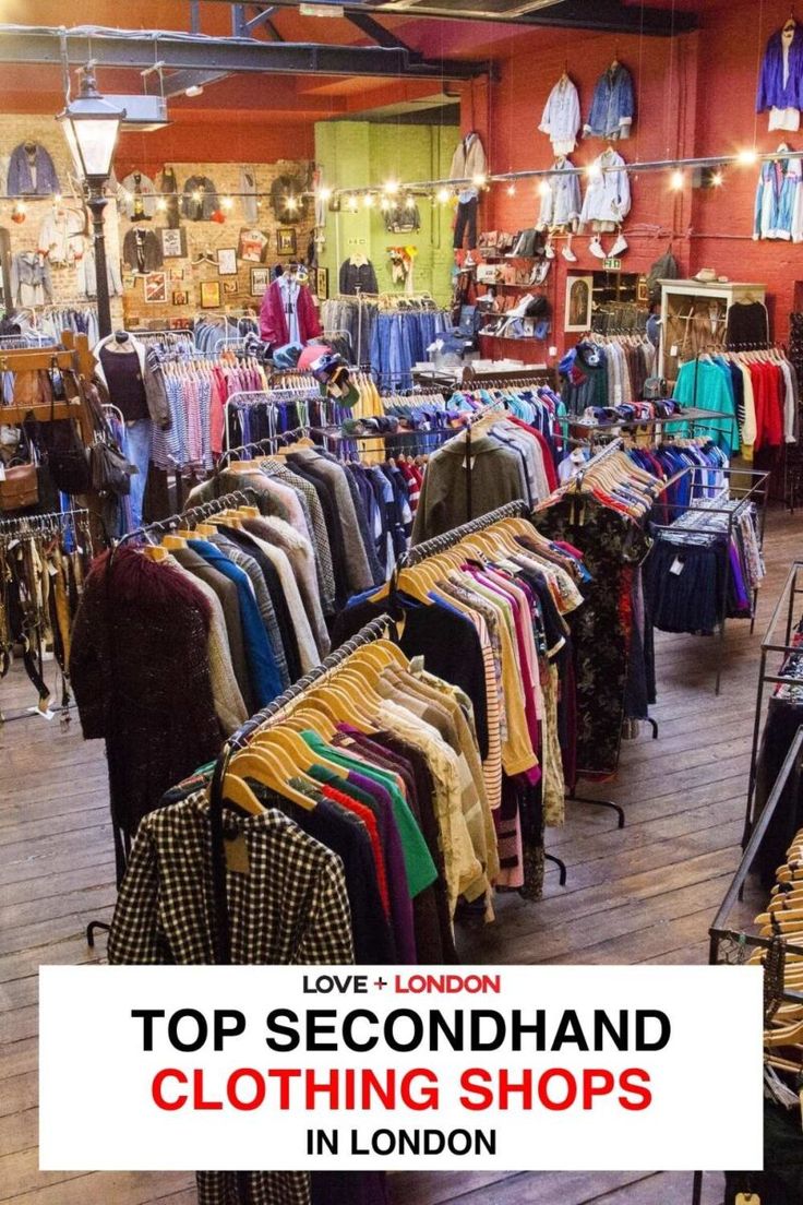 the top secondhand clothing shops in london