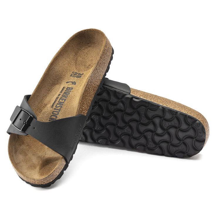 Madrid Birko-Flor Black Birkenstock, Birkenstock Black, Birkenstock Women, Nike Fleece, Birkenstock Sandals, Cycling Fashion, Birkenstock Madrid, Running Fashion, Workout Accessories