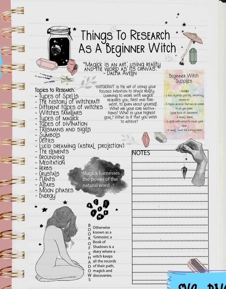 Spell Work For Beginners, Being A Witch For Beginners, Spell Book Ideas Witches, Witchy Journal Pages Printable Free, Beginner Wiccan Tips, How To Start With Witchcraft, Witch To Do List, Witchcraft For Beginners Crystals, Witchy White Aesthetic