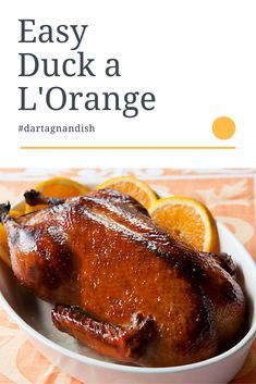 the cover of easy duck a l'orange by darraggandish is shown