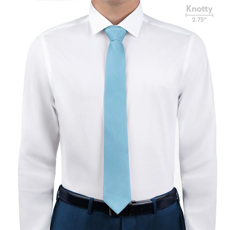 The KT Light Blue necktie is perfect for springtime. This solid light blue tie is a gentle robin's egg blue, conveying freshness and freedom. Classic Blue Suit And Tie Accessories For Summer, Classic Blue Neckwear For Business, Fitted Blue Neckwear For Black Tie Events, Classic Blue Business Neckwear, Blue Semi-formal Necktie, Light Blue Accessories For Black Tie Event, Classic Light Blue Formal Ties, Classic Blue Neckwear For Semi-formal Occasions, Blue Semi-formal Standard Tie