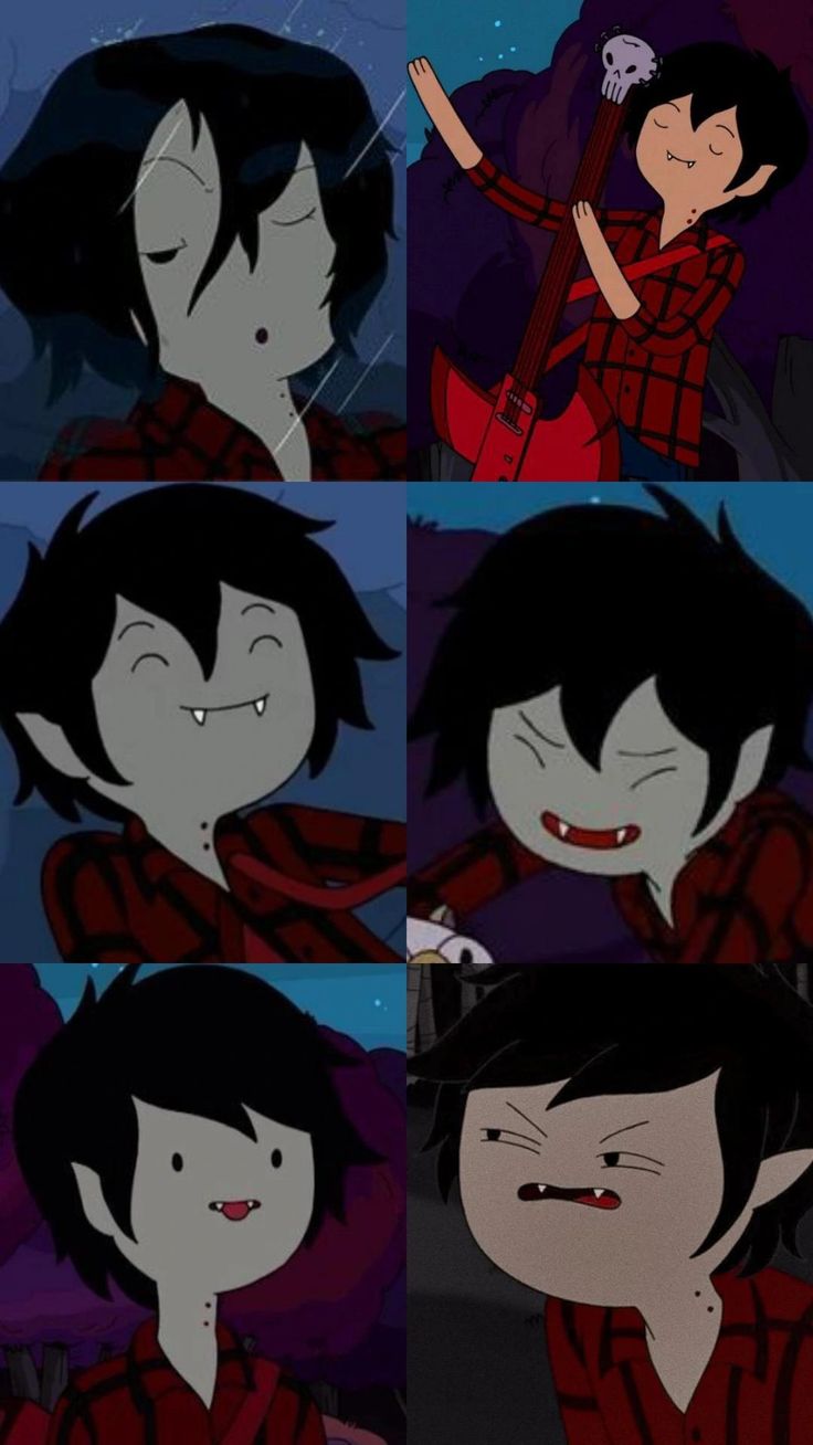 an animated character with different facial expressions