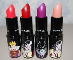 Disney Lipstick, Mac Collection, Alat Makeup, Magical Makeup, Disney Makeup, Disney Villain, Glow Skin, Lipstick Collection, Mac Makeup