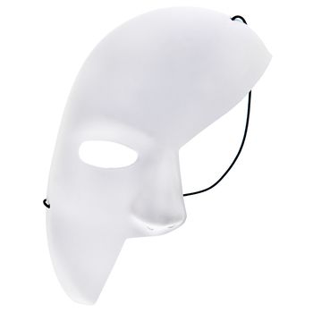 Enjoy a fantastic masquerade with a stylish mask! White Phantom Half Mask is primed and ready to decorate with paint, feathers, beads, fabric and more. Create an incredible design which fits your style and personality!       Dimensions:     Length: 8 1/4"   Width: 4 1/4"      Package contains 1 mask. Paperplate Mask, Paint Feathers, Lesson Plan Examples, Beads Fabric, Mask White, Survival Supplies, Mask Masquerade, Half Mask, Survival Equipment