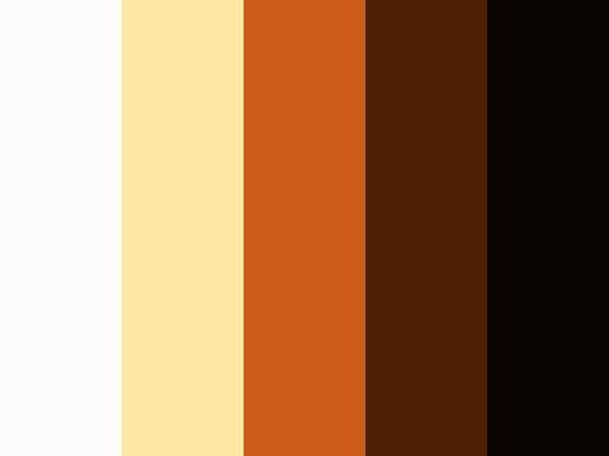 an orange and black color scheme