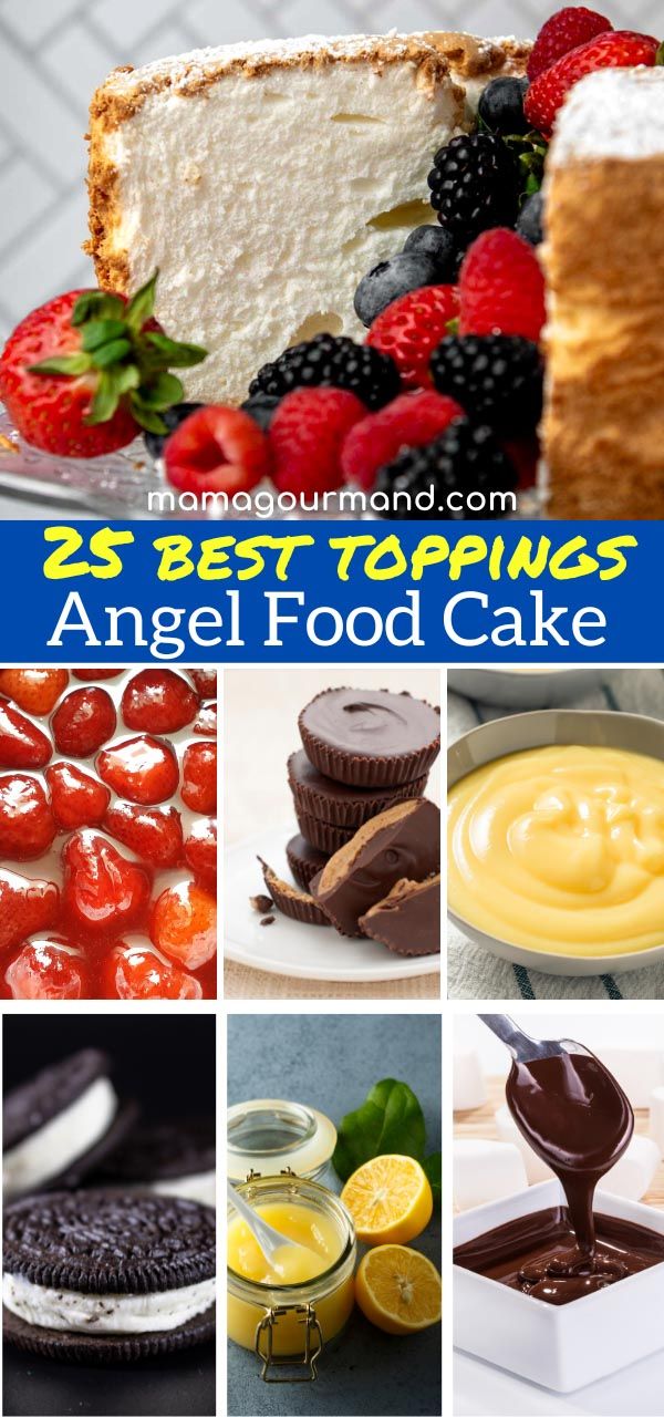 the best top picks for angel food cake, desserts, and other sweet treats