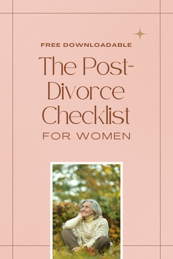 Don't stay stuck after divorce. Grab your checklist and build your next, best chapter Post Divorce Checklist, Self Care After Divorce, Uncontested Divorce Checklist, Divorce Checklist For Women Printable, Divorce Checklist For Women, Divorce Checklist, Divorce Therapy, Divorce Coaching, Financial Checklist