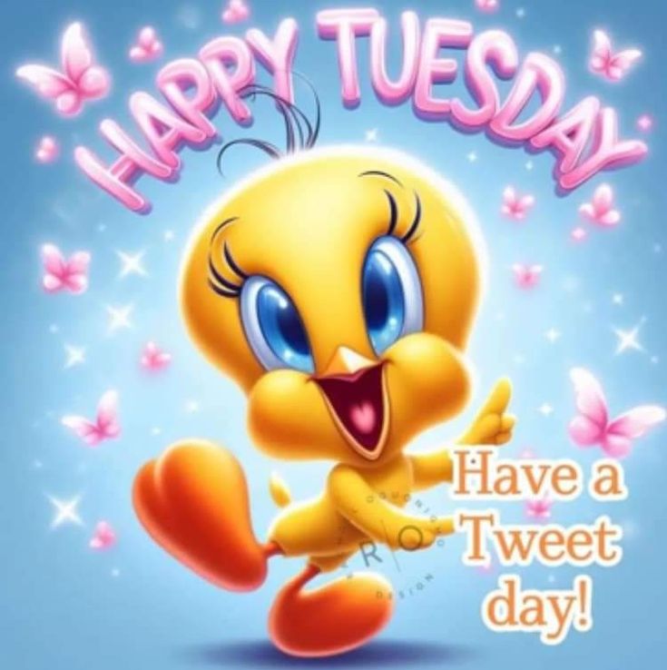 happy tuesday have a tweet day