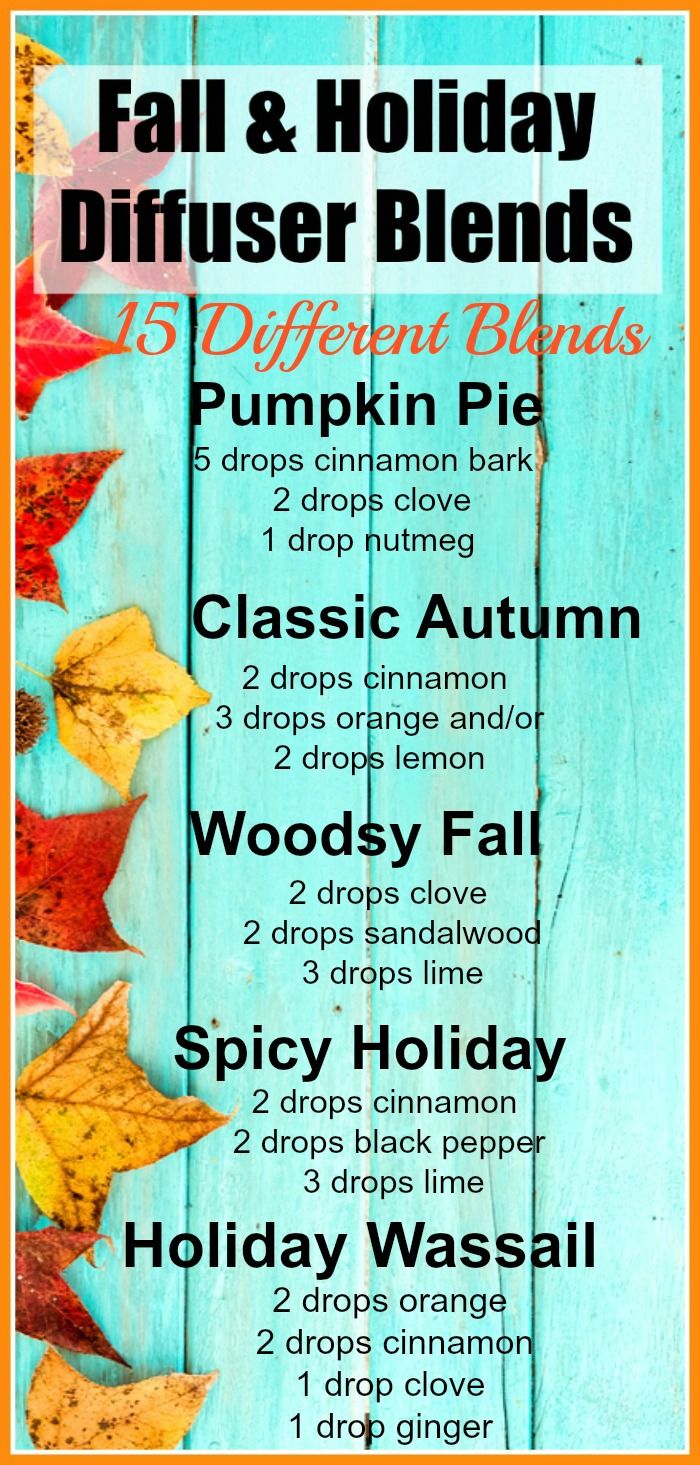 15 Fall Diffuser Blends - Make your home smell delicious with the Best Fall & Holiday Diffuser Blends. Spicy warm smells, essential oils, fall scents, Christmas Diffuser Blends, Autumn scents, #EssentialOils #Fall Holiday Diffuser Blends, Autumn Scents, Christmas Diffuser Blends, Fall Essential Oils, Fall Diffuser Blends, Essential Oil Diffuser Blends Recipes, Young Living Essential Oils Recipes, Home Smell, Essential Oil Diffuser Recipes