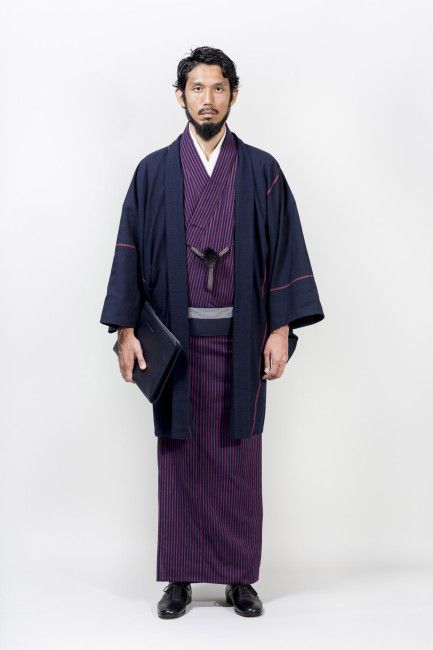 150817_114558_086 Kimono Male, Japanese Wear, Kimono Men, Kabuki Costume, Japanese Style Clothing, Men's Kimono, Folklore Fashion, Kimono And Yukata, Japanese Traditional Clothing