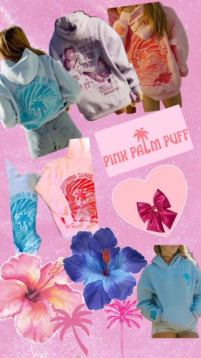 #pinkpalmpuffhoodies #cute #slay #preppyy Gift List, Gifts For Teens, Pink, Quick Saves